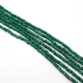 Strands of green malachite disc beads in heishi style for DIY jewelry making - 6mm 40g / No. 4 (Malachite Green)