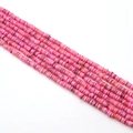 Pink dyed shell Heishi beads in various gradients for DIY jewelry making and crafts - No. 6 (Pink Gradient)