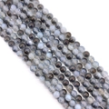 Blue and brown crackle dragon vein agate beads for DIY jewelry making and crafts - Deep Brown Blue Grey (Style 4) / 6mm