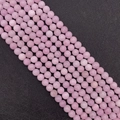 Lavendel Amethyst Perlen für DIY-Schmuck mit natürlich polierter Oberfläche - Rosa-Lila-Stil (11)
