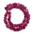 Perles d'agate rouge rose irrégulières à multiples facettes 8-10mm pour bijoux DIY - 8X10mm / Rose (No.6)