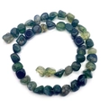 Perles d'agate verte veine de dragon de forme irrégulière pour bijoux DIY - 8X10mm / Vert (No. 8)