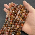 Perle sfaccettate in agata corniola naturale in forme irregolari per gioielli fai da te - Agata Rossa N. 1