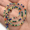 2mm-3mm facettierte Glasspinell-Perlen in gemischten Farben für DIY-Schmuckherstellung - 2mm / 180 Stk./Strang / Mehrfarbig