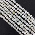 Natural white mother of pearl heart shaped shell beads for DIY jewelry making - Heart Shape (6mm)