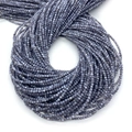 Macro di perline tonde in conchiglia naturale da 2mm viola chiaro per gioielli DIY - Grigio Lilla