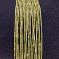Green Emperor Stone beads for DIY jewelry, 2x4mm Amazonite cylinder tube beads - 2x4mm / Grass Green (No. 4)