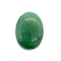 Oval green natural aventurine stone cabochon 30x40mm for DIY jewelry making - Oval Design / Green Aventurine