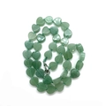 Collana di pietre naturali in avventurina verde a forma di cuore con chiusura - Aventurina verde