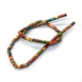 Cuentas cilíndricas de colores Imperial Jasper 4x13mm para accesorios de joyería DIY - 4x13mm / Jaspe Imperial Colorido (No. 13)