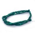 Cuentas de cubo con patrón de malaquita verde piedras cuadradas 4mm para joyería DIY - Estilo 8 (Textura Malaquita)