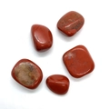 Pierres de jaspe rouge naturel poli 19-34mm cristaux irréguliers lisses pour DIY - Pierre Arc-en-ciel