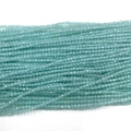 Facettierte mintgrüne Katzenauge Natursteinperlen 2-3mm für DIY Schmuckherstellung - 2mm / Hellgrün (Nr. 14)