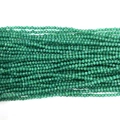 2-3mm facettierte grüne Katzenaugensteine für DIY Schmuckherstellung und Bastelprojekte - 2mm / Dunkelgrün (Nr. 17)