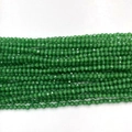 2-3mm facettierte grüne Katzenaugensteine Perlen für DIY Schmuck und Armbänder - 2mm / Grün