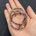 Imperial Jasper beads 4mm to 6mm colorful natural stone strands for jewelry making - 4mm / No.4 (Colorful Mix)