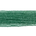 Grasgrüne facettierte Katzenaugen-Steinperlen 2-3mm für DIY Schmuckherstellung - 2mm / Grasgrün (Nr.19)