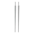 Cône d'insertion minimaliste en acier inoxydable 316 argenté pour piercing corporel - Style à Goupille Droite