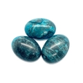 Gepolijste ovale kralen van blauwe agaat en turkoois voor DIY sieraden maken - 6X8mm / Nr. 15 - Blauwgroene Wervelsteen
