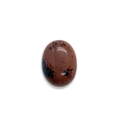 Oval mahogany obsidian stone cabochon with 18x25mm dimensions for DIY jewelry making - 18x25mm / US 1