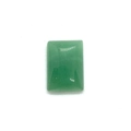 Ορθογώνιο πράσινο φυσικό πέτρινο cabochon 10x14mm για την κατασκευή κοσμημάτων DIY - 10x14mm / Πράσινη Αβεντουρίνη