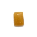 Κίτρινη φυσική πέτρα cabochon παραλληλόγραμμη 10x14mm, γυαλισμένη για κατασκευή κοσμημάτων - 10x14mm / Τοπάζι