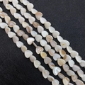 Polished heart-shaped natural freshwater shell loose beads with mother of pearl luster - Heart Shape / 12mm / Pearl White