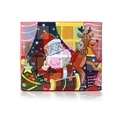 Weihnachts-Adventskalender mit 24 Türen und farbenfrohen festlichen Illustrationen - Weihnachtsset 4