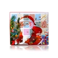 Weihnachts-Adventskalender Box mit Weihnachtsmann-Design und 24 nummerierten Fenstern - Weihnachtsset 2