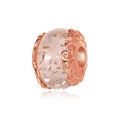 Roségoldene Blumen-Hohlperle mit Goldfolie für die DIY-Schmuckherstellung - Rose Gold Hollow Gold Foil (26)