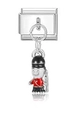 Italienischer Edelstahl-Armband-Charm mit britischem königlichem Garde-Anhänger - Britischer Gardist Stil (MK-DGB1445)