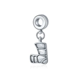 Pendentif botte médicale en argent sterling S925 pour bracelets et colliers personnalisés - Style Botte de Marche Médicale (19)