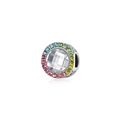 Perle de breloque en cristal dégradé arc-en-ciel pour bracelets de bijoux DIY - Style d'Anneau Arc-en-Ciel (12)