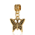 Vintage gouden vlinder hanger met etnische patronen voor DIY halskettingen en armbanden - Retro Goud Meander Vlinder(30)