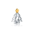Weihnachtsbaum-Anhänger in Silber mit goldenem Stern für DIY-Armbänder Schmuck - Zweifarbiger Weihnachtsbaum Stil (24)