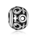 Charm in argento traforato con simboli Mars e Venus per bracciali fai da te fatti a mano - Stile Cavo del Simbolo di Genere (13)