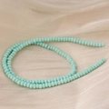 Perles de rocaille en verre mat bleu clair macaron pour création bijoux DIY à la main - Taille 7