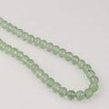 Detailoverzicht van 8mm lichtgroene glazen kralen voor het maken van sieraden - 2#