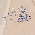 Detalle de diamantes de imitación de estrella de 3mm azul y plata para decoración de uñas - Azul (3#)