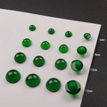 Green cat eye resin cabochons for DIY jewelry in 6mm 8mm 10mm and 12mm sizes - 4mm