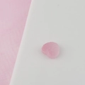 Pink heart-shaped resin charm with a frosted sugar-like texture for DIY crafts - Pink Heart Style