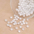 White irregular baroque ABS imitation pearl loose beads for DIY handmade jewelry crafting - Small Star Style (#28)