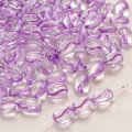 Handgemaakte 8x10mm ovale glazen kralen met paarse golftextuur voor DIY-sieraden maken - 10x8mm Gat Ongeveer 1mm / Paars