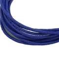 Fil de perles heishi bleu foncé en argile polymère pour création de bijoux - Diamètre 3mm-40cm / Bleu saphir