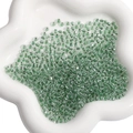 4mm faceted emerald green glass seed beads for DIY jewelry and bracelet making - 4mm (10g/Pack) / Emerald Green