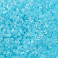 Hellblaue 4mm Katzenauge Glasperlen mit seidiger Textur für DIY-Schmuckherstellung - 4x2.5mm Loch 1mm 5g/Packung / Dunkelblau