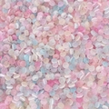 Mix of 4mm macaron cat-eye glass rondelle beads for DIY bracelet and necklace making - Random Mixed Colors