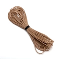 0.8-1.5mm brown waxed cord thread for DIY jewelry making and handmade bracelet craft - 0.8mm 10 Meters/Pack / Khaki