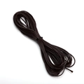 Deep brown 0.8-1.5mm waxed cord for DIY jewelry making with smooth glossy finish - 0.8mm 10 Meters/Pack / Dark Brown