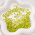 DIY Schmuckherstellung Peridotgrün unregelmäßige 3-8mm Natursteinperlen für Armbänder - Imitierter Peridot-Glasbruch (3-5mm) / 20er Set